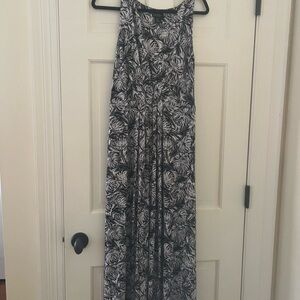Nicole Miller Black and White Maxi Sundress